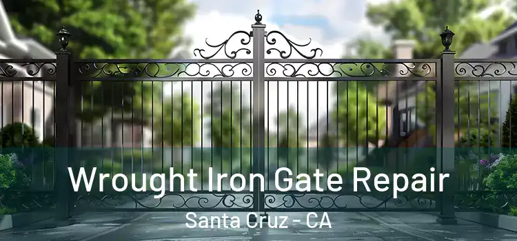 Wrought Iron Gate Repair Santa Cruz - CA